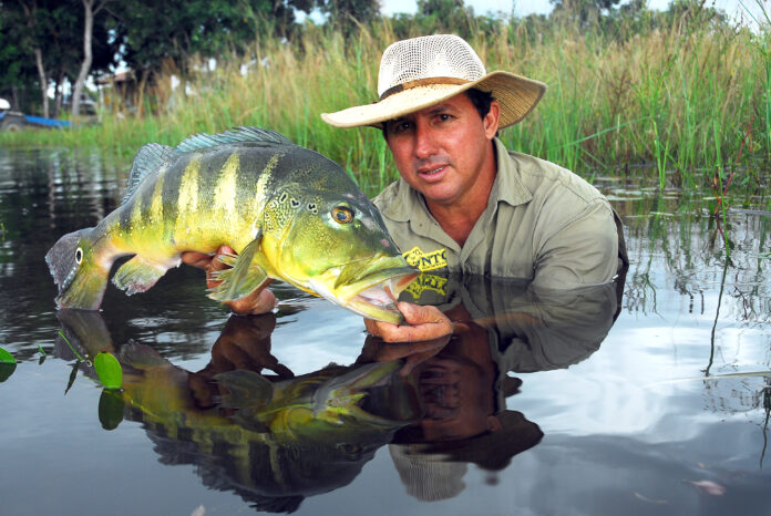 Pesca Esportiva Lago do Calumbi em Formoso do Araguaia. Créditos: Thiago Sá/Governo do Tocantins