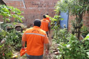 Técnicos da Coordenação de Defesa Civil de Gurupi visitaram pontos críticos de alagamento, que causam riscos de desabamento de residências