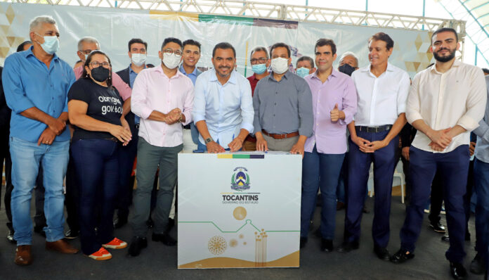 Dentre os anúncios, feitos pelo governador Wanderlei Barbosa, está o aumento de R$ 18,6 milhões, o equivalente a 71% no valor do repasse para a alimentação escolar - Foto: Antonio Gonçalves/Governo do Tocantins